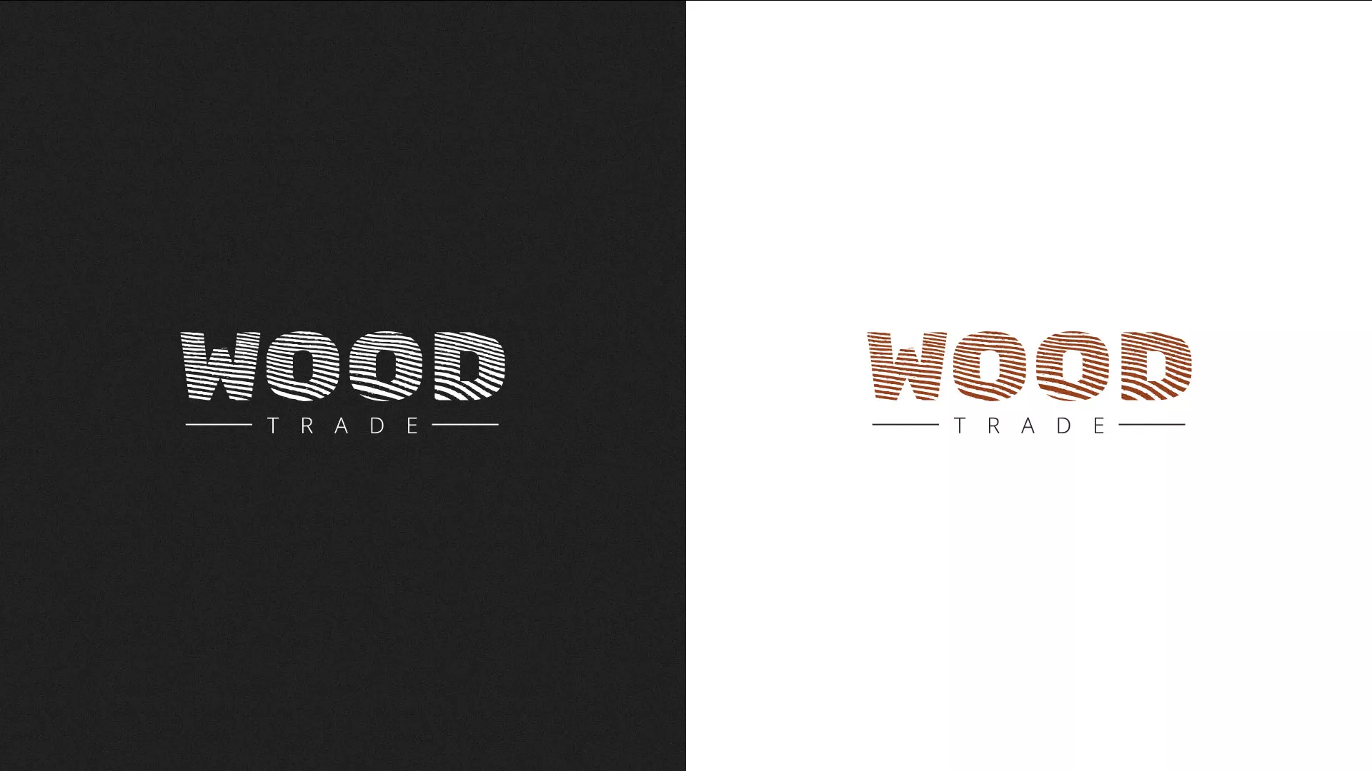 Разработка логотипа для компании «Wood Trade» в Симферополе