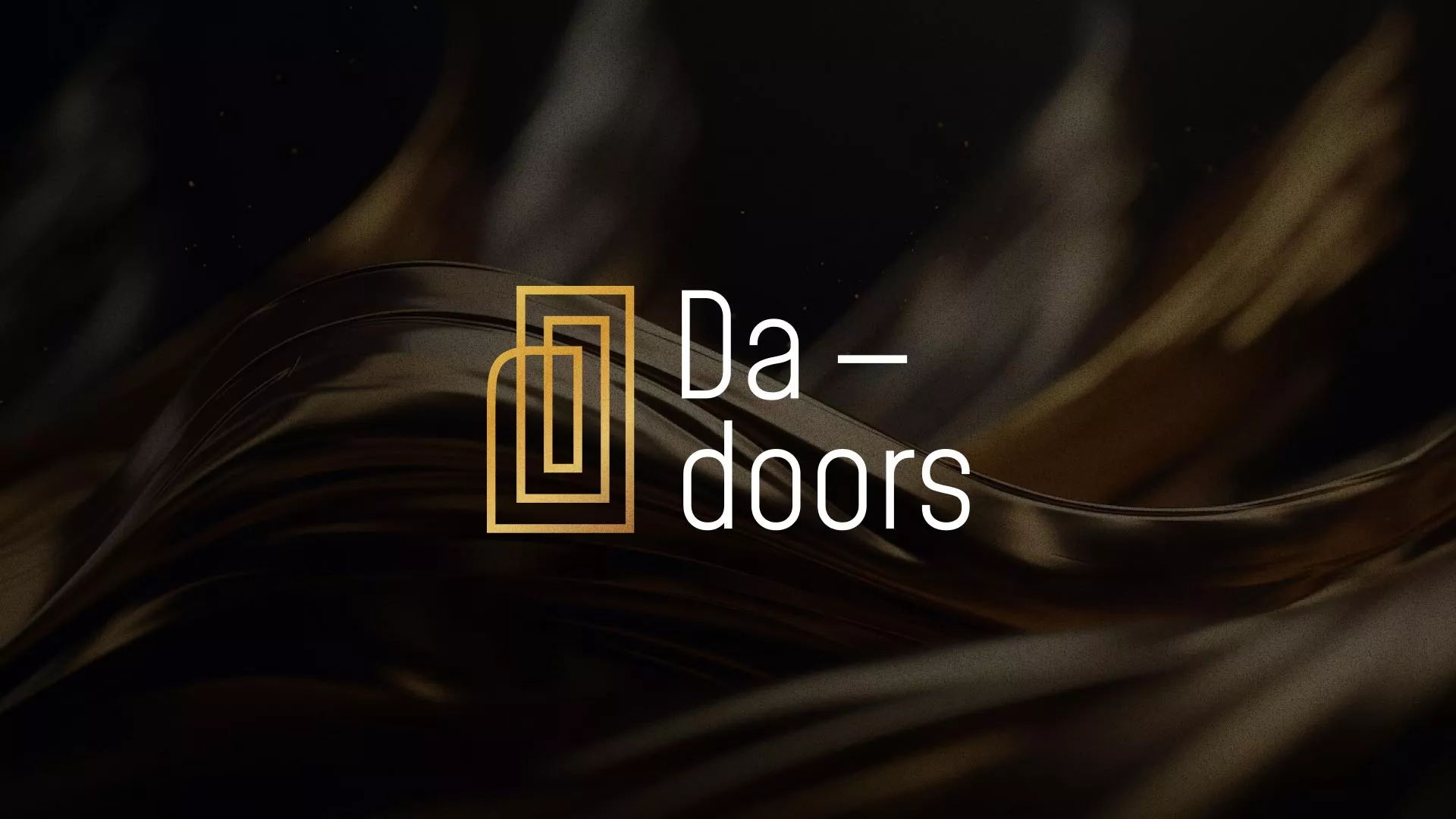 Разработка логотипа для компании «DA-DOORS» в Симферополе